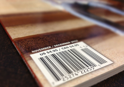 Barcode on an issue of WLT